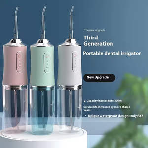 Electric USB Portable Dental Flossing Device with IPX7 <b>Waterproof</b> Rechargeable Oral Care Water <b>Spray</b> - Product Image 1