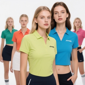 Personnalisation complète du <span class=keywords><strong>polo</strong></span> pour femmes 80% polyester 20% coton Golf <span class=keywords><strong>Tennis</strong></span> Padel Uniforme de travailleur Polos Vêtements de golf <span class=keywords><strong>Tennis</strong></span> - Product Image 1