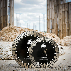 Ko <span class=keywords><strong>Disque</strong></span> de lame de scie diamantée personnalisable 4-10 pouces Roue de coupe segmentée humide/sèche Bloc de pierre en béton Maçonnerie-Presse à chaud OEM UV - Product Image 2