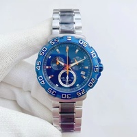Montre pour homme F1 (1580VK) Carrera Aquaracer, chronographe à trois aiguilles, calendrier, quartz lumineux, bracelet en alliage
