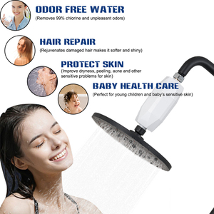 Filtro de ducha personalizado de proveedor de fábrica, protege eficazmente la piel, elimina la caspa, ducha filtrada - Product Image 2