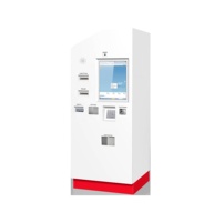 Kiosque de paiement en libre service avec lecteur de cartes ATM machine d'impression de billets