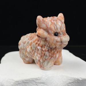 Vente <span class=keywords><strong>en</strong></span> gros, Meilleure vente : <span class=keywords><strong>Sculpture</strong></span> d'animal <span class=keywords><strong>en</strong></span> cristal, Vache des Highlands gravée <span class=keywords><strong>en</strong></span> pierre précieuse de 5 cm, pour la guérison et la décoration intérieure - Product Image 6