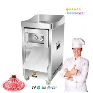 Commercial Industrial Meat Slicer New Condition Pork <b>Chop</b> and Steak Cut Beef Cutting <b>Machine</b> 220v - Product Image 1