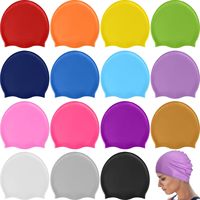 Bonnet de bain en silicone avec logo personnalisé, écologique, antidérapant, imperméable, élastique et durable pour adultes