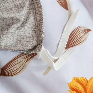 Juego <span class=keywords><strong>de</strong></span> funda nórdica <span class=keywords><strong>de</strong></span> tres piezas <span class=keywords><strong>de</strong></span> estilo americano europeo, Sábana textil <span class=keywords><strong>para</strong></span> el hogar, ropa <span class=keywords><strong>de</strong></span> <span class=keywords><strong>cama</strong></span> <span class=keywords><strong>de</strong></span> tela <span class=keywords><strong>de</strong></span> poliéster con estampado <span class=keywords><strong>de</strong></span> flores y plantas - Product Image 6