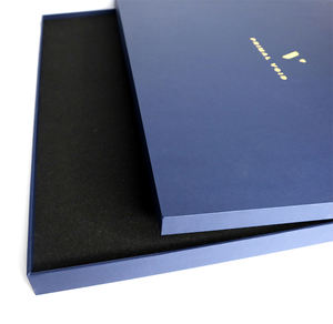 Scatola regalo in cartone rigido con motivo multicolore personalizzato stampato con Logo personalizzato confezione da <span class=keywords><strong>2</strong></span> pezzi - Product Image 2