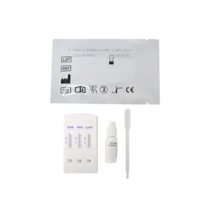 Veterinary Tests Canine Ehrlichia/Lyme/Anaplasma Combo Rapid Test Device Vet Rapid Test Cassette