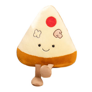 Divertido lindo dibujos animados felpa Pizza sándwich Taco patatas fritas juguete relleno comida almohada peluches garra máquina Arcade juguetes <span class=keywords><strong>de</strong></span> peluche muñeca - Product Image 1
