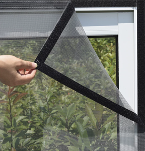Moustiquaire pliable sur mesure avec bords cousus, installation facile, filet anti-moustiques pour fenêtre avec ruban adhésif - Product Image 5