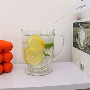 Vente en gros personnalisée de tasses transparentes de haute qualité, tasses vintage, ensembles de tasses pour le café et le thé - Product Image 2
