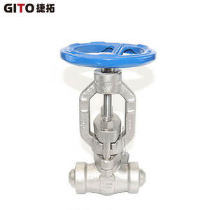 Válvula de Compuerta de Proceso Tipo T de Alta Presión F316H de Acero Inoxidable Forjado Eléctrico para Agua y Petróleo 4500LB para Alta Temperatura - Product Image 2