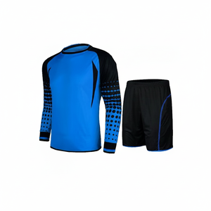 Conjuntos de Camisetas de Portero de Fútbol de Manga Larga de Alta Calidad y Nuevo Diseño para Adultos, Uniformes Masculinos 100% Poliéster de Secado Rápido - Product Image 2