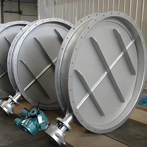 Válvulas de Mariposa Redondas para un Control de Fluidos sin Fugas en Equipos de Servicio de Tuberías de Desulfurización - Product Image 4