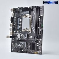 NEUES H610 Wifi Micro-ATX-Mainboard unterstützt CPU DDR4 2133-3200MHz RAM NVME & NGFF M.2 SATA 3.0 SSD H610 Motherboard der 12. bis 14. Generation