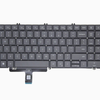 Teclados Keyboard untuk DELL Latitude 3550 5550 tahun 2024 Keyboard Backlit Spanyol AS keyboard Laptop