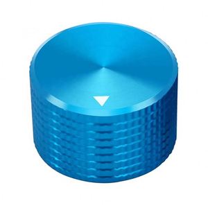 Servicio de Mecanizado CNC de Piezas de Aluminio, Perillas de Potenciómetro de Aluminio Anodizado en Amarillo Dorado - Product Image 5