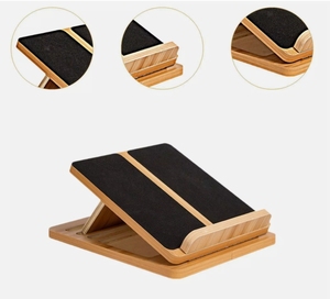 Tabla Inclinada Ajustable de Madera, Estirador Modular para Ejercicios de Pies, para Movimiento Físico, Sala de Estar, Hotel, Fitness para Adultos - Product Image 2