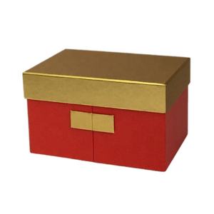 Chengruo Cajas de embalaje de <span class=keywords><strong>regalo</strong></span> de doble puerta Tapa dorada Flor <span class=keywords><strong>sorpresa</strong></span> <span class=keywords><strong>para</strong></span> mamá Día de San Valentín Laminación mate en relieve 50 piezas - Product Image 6