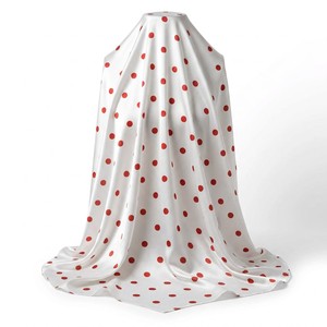 <span class=keywords><strong>Tela</strong></span> de Satén Elástica Estampada con Puntos Rojos, Transpirable, de Tamaño Personalizado, para Vestidos de Mujer, Ropa Deportiva, Ropa de Dormir, Primavera/Verano - Product Image 6