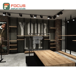 Professional Store Interior Recycled Material Display Island Space Planning Apparel Store - Product Image 6
