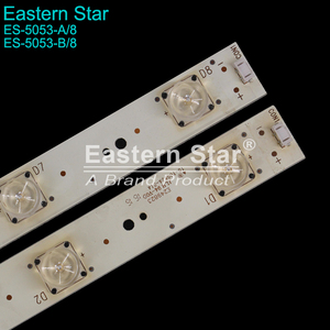 ES-5053 Nuova <span class=keywords><strong>Striscia</strong></span> <span class=keywords><strong>LED</strong></span> per Retroilluminazione TV 60G6 60V8E per TV SKY WORTH 60 Pollici, 8+8 <span class=keywords><strong>LED</strong></span> 3V, Barra <span class=keywords><strong>LED</strong></span> per Riparazione TV - Product Image 3