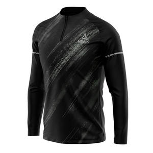 Fabricant de vêtements Polyester Club Team Logo Football Sportswear Veste ajustée à glissière pour hommes - Product Image 3