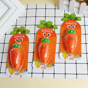 Borrador con Forma de Zanahoria de Dibujos Animados, Borrador de Papelería Bonito, Borrador de Lápiz - Product Image 2