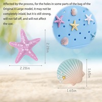 Vente en gros d'étoiles de mer naturelles pures, accessoires faits à la main pour sac de plage de haute qualité, accessoire de bricolage