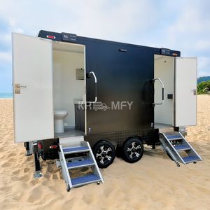 Diseño Personalizado 2025 de Baños Portátiles para Lugares Públicos, Remolque de Baños Portátiles - Product Image 4