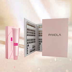 PANDLA Prodotto Professionale per <span class=keywords><strong>Capelli</strong></span> di Alta Qualità Made in Italy, Tinta Permanente in Crema Colore Castano <span class=keywords><strong>Chiaro</strong></span> Naturale - Product Image 4