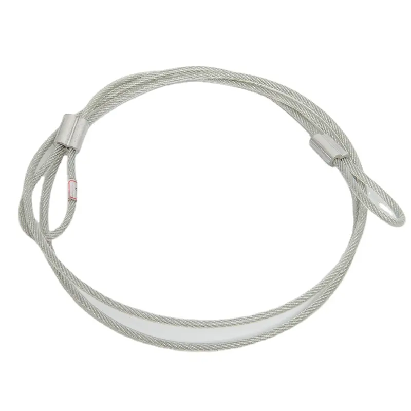 Élingue de câble métallique avec crochet pour les yeux élingue de câble métallique pour élingue de câble métallique de grue