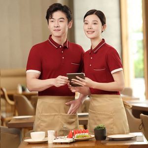 Design Subdue Men's Women's Shirts Waiter Overalls Breathable Wicks Away Moisture Comfortable and Relaxing Grill Shop - Product Image 4