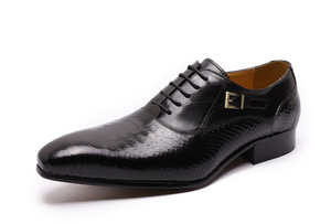 Nouvelles Chaussures Habillées en Cuir Véritable pour Hommes 2026, Respirantes, à Fermeture par Bride, Motif Floral, Isolantes, Idéales pour Mariage - Product Image 6