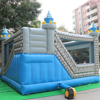 Maison de saut gonflable personnalisée, château gonflable de haute qualité avec dragon moonwalk, à vendre
