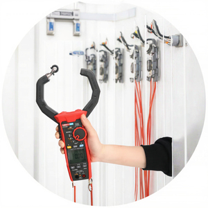 UNI-T ut219p AC điện kỹ thuật số kẹp Meter 1000V 1000A đúng RMS hiện kẹp <span class=keywords><strong>Tester</strong></span> 3 giai đoạn điện hài hòa kiểm tra IP54 - Product Image 2
