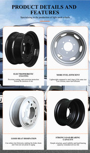 โรงงานผลิตวงล้อจีน รับผลิตยางขนาด <span class=keywords><strong>17</strong></span>*9J สำหรับล้อรถบรรทุกขนาด <span class=keywords><strong>17</strong></span> นิ้ว - Product Image 5