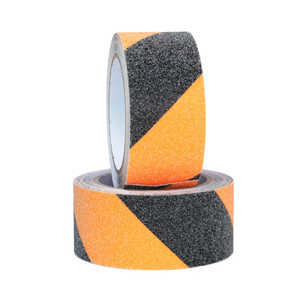 Cinta antideslizante de alta resistencia para exteriores, cinta de seguridad impermeable antideslizante para escalones, tiras adhesivas negras - Product Image 1