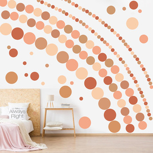 Di alta qualità a <span class=keywords><strong>pois</strong></span> adesivi da parete per il bambino a prova di acqua Boho adesivo da parete per la decorazione per la casa camera dei bambini - Product Image 2