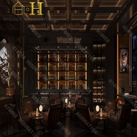 Vitrine de magasin de cigares vintage, éclairage haut de gamme, 2 portes vitrées, humidor à cigares en bois, vitrine à cigares avec plateau et tiroir