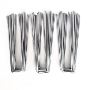 Mặt đất mạ kẽm <span class=keywords><strong>STAPLE</strong></span> hình chữ <span class=keywords><strong>U</strong></span> vườn đảm bảo Cổ Phần vườn chân mặt đất mặt đất ghim thép hình chữ <span class=keywords><strong>U</strong></span> nhân tạo Turf chốt - Product Image 1