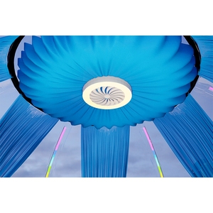 Mái vòm nhà bong bóng lều tuyết nhìn xuyên qua bong bóng lều chỗ ở phòng mái vòm - Product Image 6