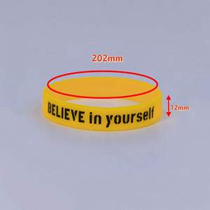 DREAM BIG Pulseras de silicona, paquete de 6 pulseras motivacionales para hombres y mujeres, joyería decorativa impermeable - Product Image 5