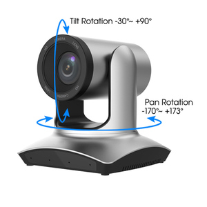 Cámara Web PTZ HD 1080p con IA y Seguimiento Automático por Voz, 20X, para Transmisión en Vivo, Videoconferencias, Reuniones, Iglesias - Product Image 2
