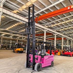 电动轨道式叉车，1.5吨负载能力，仓库堆叠，防滑设计 - Product Image 1