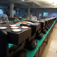 Projecteur LED Blinder à tête mobile pour scène, en acier inoxydable, avec contrôle DMX RDM, 1800 Lux, portée 5 mètres, inclinaison/rotation 540/270, pour X600