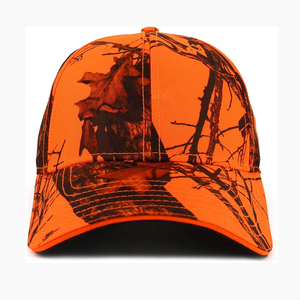 Crochet boucle fermeture chasse structuré chapeaux hommes en plein air personnalisé Sandwich Bill Camouflage casquette de Baseball - Product Image 5