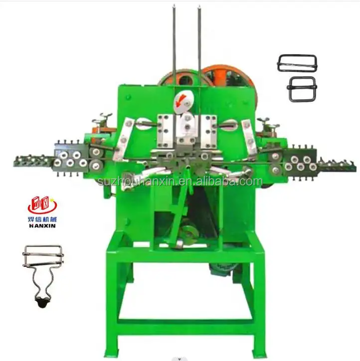 Automatische Staaldraad Roller Pin D Ringen Gordijn O Ring Riem Gesp Maken Machine