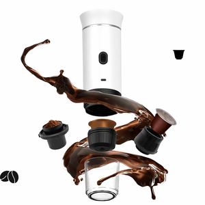 เครื่องชงกาแฟแบบพกพา ชาร์จผ่าน USB แรงดัน 20 บาร์ 3 in 1 อัตโนมัติ ใช้แบตเตอรี่ สำหรับรถยนต์ เหมาะสำหรับการเดินทาง ท่องเที่ยว แคมป์ปิ้ง รับทำโลโก้ OEM - Product Image 3
