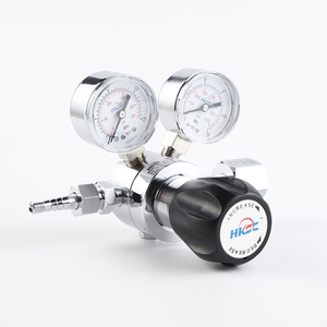 Régulateur de pression pour bouteille d'oxygène américaine HG11 en laiton chromé pour kits de découpe - Régulateur de pression de haute qualité - Product Image 6